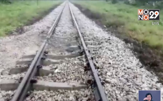 กลุ่มผู้เหตุความไม่สงบลอบวางระเบิดรางรถไฟยะลา