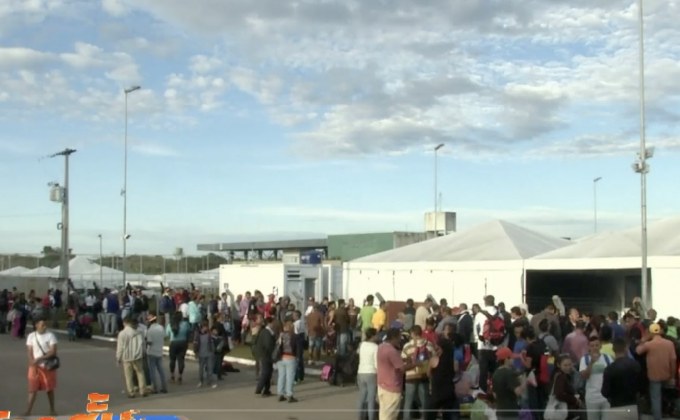 ชาวเวเนซุเอลาแห่ลี้ภัยในบราซิล