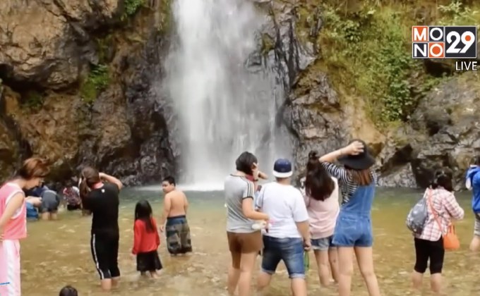 ชมความงาม “น้ำตกจ๊อกกระดิ่น” จ.กาญจนบุรี