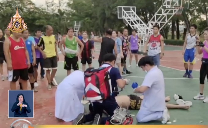 อุทาหรณ์! 2หนุ่มยืนพิงเสาไฟฟ้ารั่ว ดับ 1สาหัส1