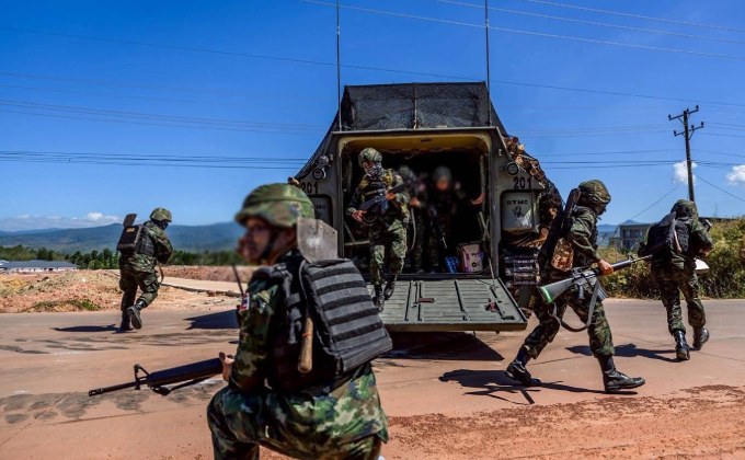 นย.ตราดยกพลขึ้นบก ยึดคาสิโนทมอดา ประสาน ทอ.ส่ง F-16 ทิ้งระเบิด 10 ลูก ทำลายสิ่งปลูกรุกล้ำแดนไทย