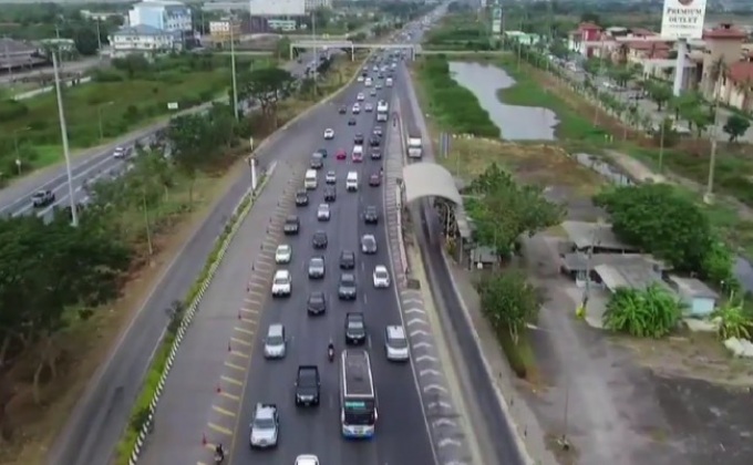 เส้นทางภาคเหนือ รถหนาแน่น แต่คล่องตัว