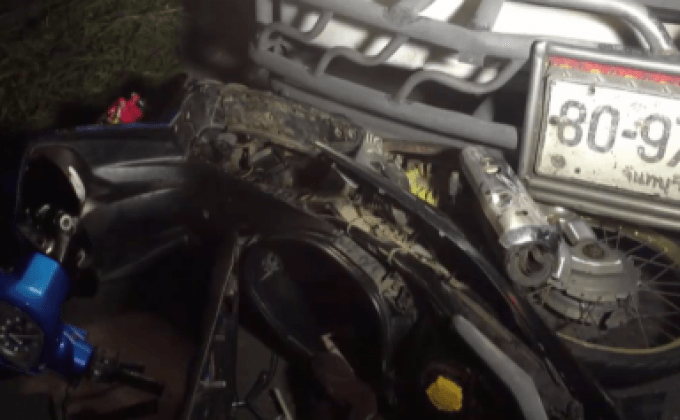 รถบรรทุก6ล้อชน จยย.เสียชีวิต 2 คน