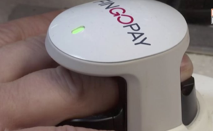 ร้านค้าอังกฤษรับชำระเงินด้วยระบบจดจำเส้นเลือดบนนิ้ว