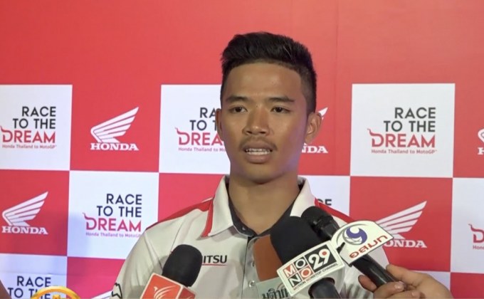 “ก้อง สมเกียรติ” หวังเก็บเเต้มทุกสนามในโมโตทู 2019