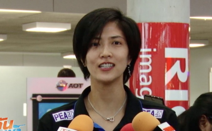 วอลเลย์บอลสาวไทยลั่นสู้เต็มที่ WGP สนามที่ 3