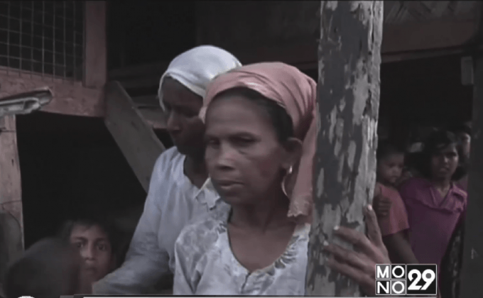 ชาวโรฮีนจาหนีการปราบปรามของกองทัพเมียนมา