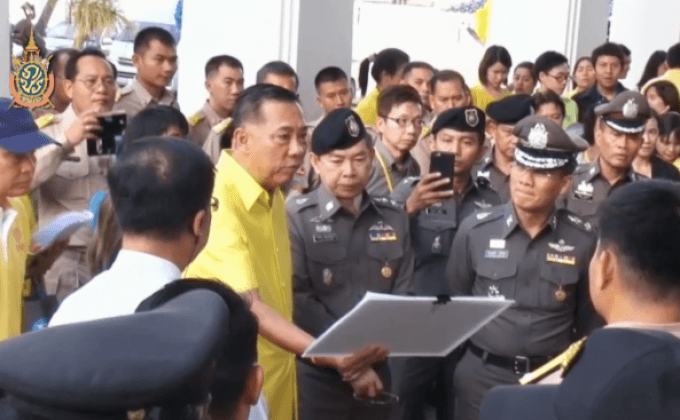 ตรวจพื้นที่จัดพิธีถวายครองราชย์ 70 ปี