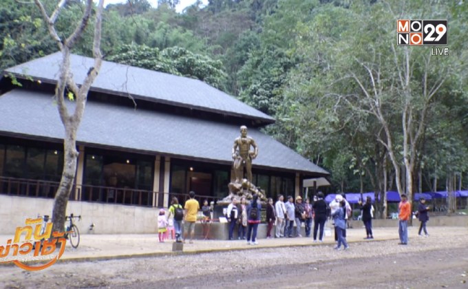 นทท.แห่เที่ยวถ้ำหลวงฯ จ.เชียงราย คึกคัก