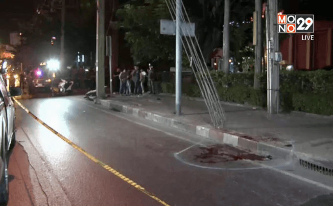 ตำรวจถูกยิงหลังเข้าตรวจจักรยานยนต์ต้องสงสัย