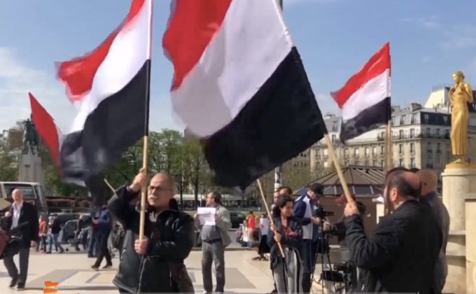 ประท้วงซาอุฯ ในฝรั่งเศส