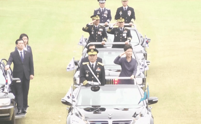 ปธน.เกาหลีใต้ร่วมพิธีฉลองวันกองทัพ