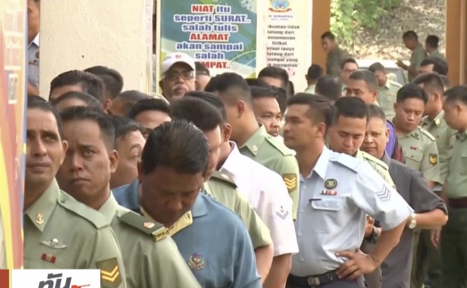 มาเลเซียจัดเลือกตั้งล่วงหน้า