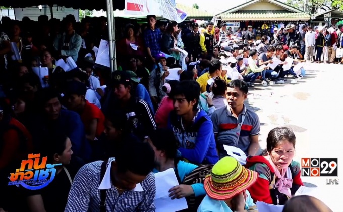 ชายแดนแทบแตก ชาวกัมพูชาทะลักกลับบ้าน