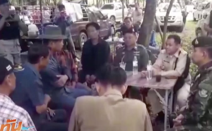 เจ้าหน้าที่ บุกล้มสนามชนวัวเถื่อน