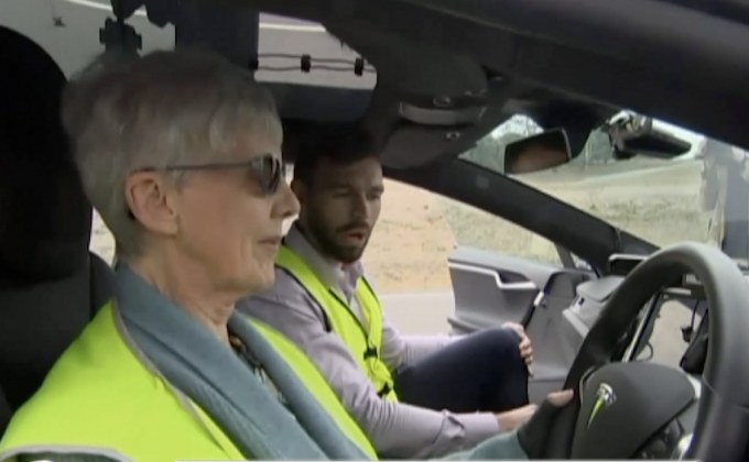 รถไร้คนขับสำหรับผู้สูงอายุในออสเตรเลีย