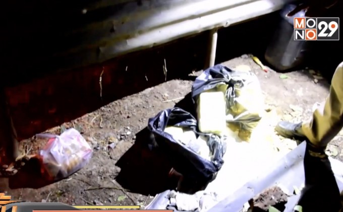 พบยาบ้ากว่าแสนเม็ด นำมาวางไว้หลังร้านขายผลไม้