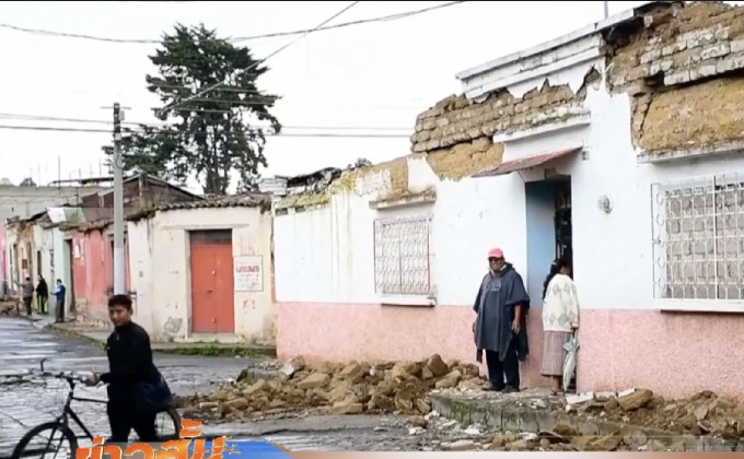 แผ่นดินไหวขนาด 6.9 ในกัวเตมาลาติดพรมแดนเม็กซิโก