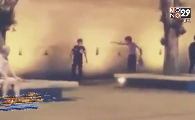 ปัญหาวัยรุ่นทะเลาะวิวาท ลานท่าแพ  จ.เชียงใหม่