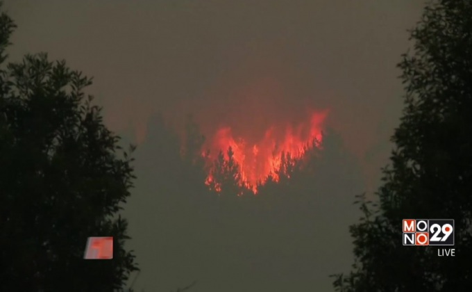 ไฟป่าในชิลียังคงลุกลาม