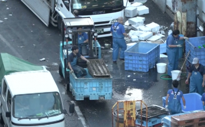 พ่อค้าปลาญี่ปุ่นไม่ปลื้มตลาดแห่งใหม่