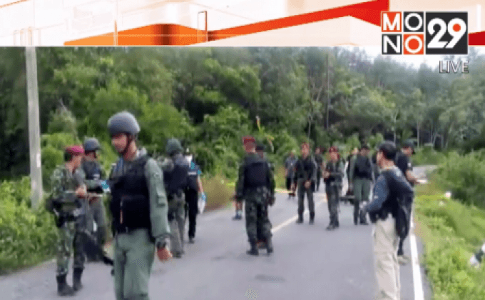 คนร้ายลอบวางระเบิด 4 จุด ทั่วเมืองนราธิวาส