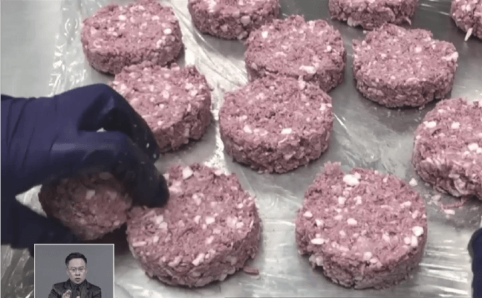 สหรัฐฯ ผลิตเนื้อทางเลือกสำหรับทำแฮมเบอร์เกอร์