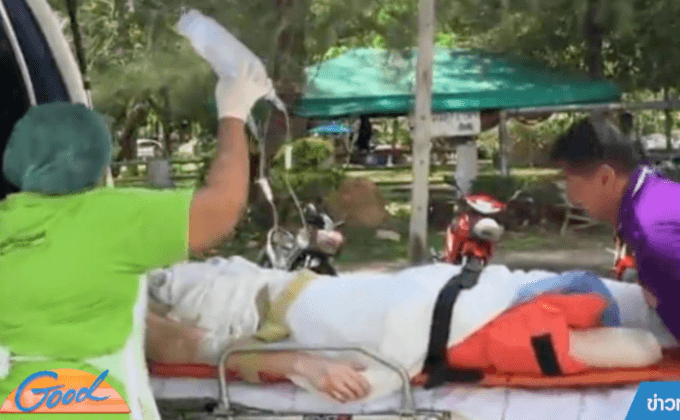 อุบัติเหตุใบพัดเรือตัดขานักท่องเที่ยวรัสเซียขาด