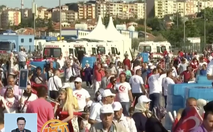 ตุรกีรำลึก 1 ปี เหตุรัฐประหารล้มเหลว