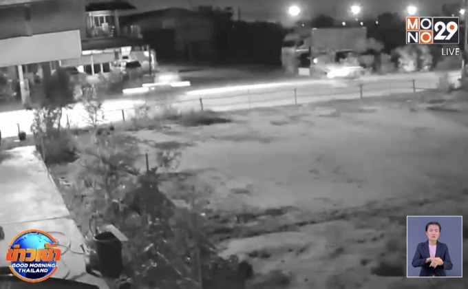 เตือน ภัยวัยรุ่นขี่จยย.ป่วน ลากถังขยะเทศบาลทิ้ง