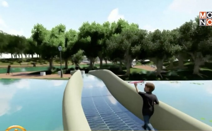 สะพานสร้างด้วยเครื่องพิมพ์ 3 มิติ แห่งแรกของจีน