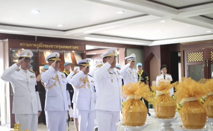 กทม.บำเพ็ญกุศลเถ้าดอกไม้จันทน์