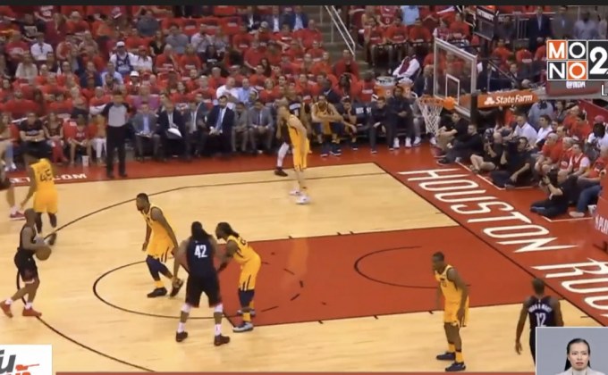 “ร็อคเก็ตส์” อัดแจซซ์ NBA เพลย์ออฟ รอบสอง