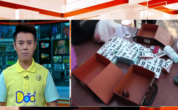 ทหารยึดอุปกรณ์การพนัน จ.ลำปาง