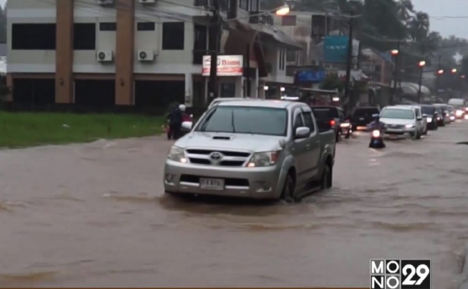 สถานการณ์น้ำท่วมหลายจังหวัดภาคใต้