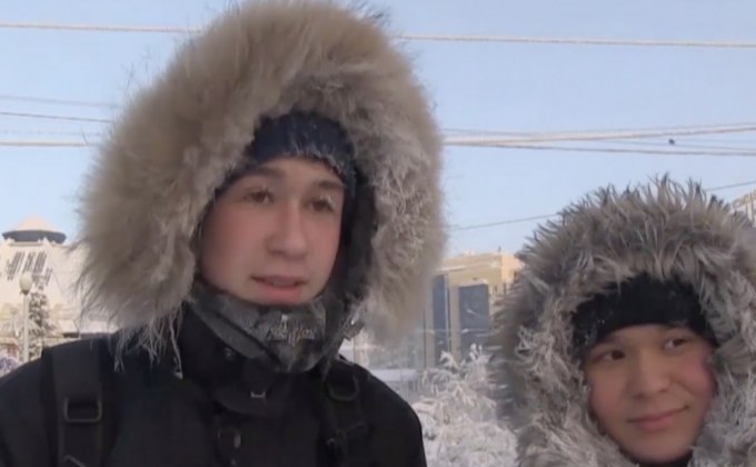 รัสเซียหนาวจัด อุณหภูมิติดลบ 65 องศา