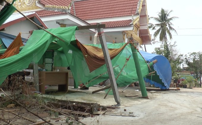 พายุฤดูร้อนถล่มหลายพื้นที่ภาคอีสาน