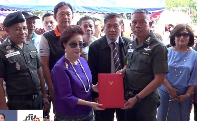 พิธีเปิดอาคารเรียน โมโน กรุ๊ป  9