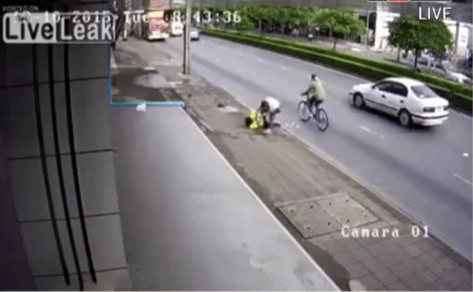 จับชายชกต่อยใบหน้าย่านลาดพร้าวได้แล้ว