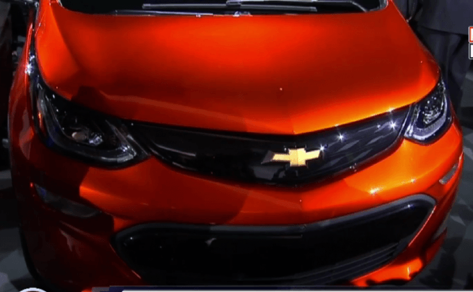 GM เปิดตัวรถพลังงานไฟฟ้า “เชฟโรเลต โบลต์”