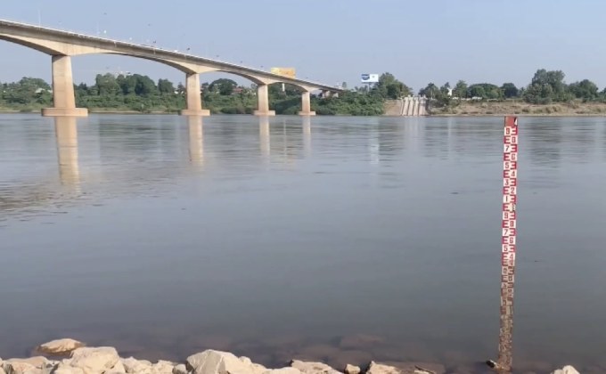 น้ำโขงแห้งกระทบผลิตประปา และภาคการเกษตร