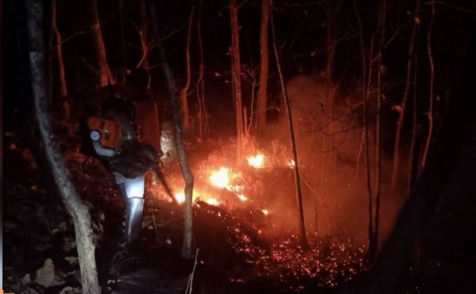 เจ้าหน้าที่ควบคุมไฟป่าดอยอินทนนท์ได้แล้ว