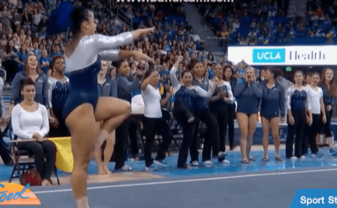 ลีลายิมนาสติกสะท้านฟลอร์