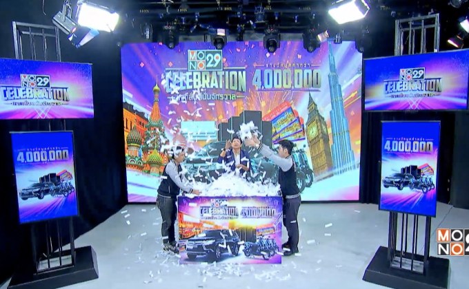 ประกาศผลผู้โชคดีกิจกรรม “Mono29 Celebration” ครั้งที่ 2