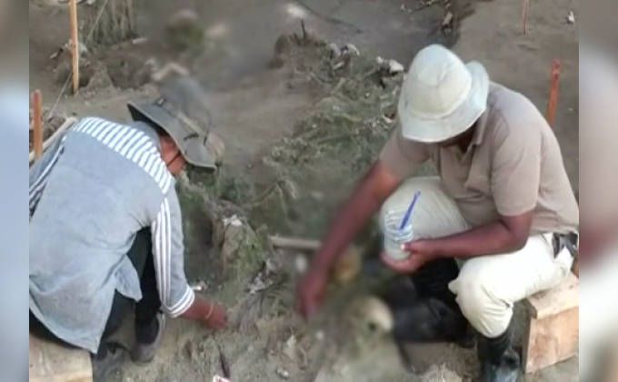 นักโบราณคดีพบโครงกระดูกในศรีลังกา