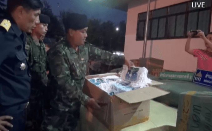 ตรวจยึดสินค้าหนีภาษี มูลค่า 5 ล้านบาท