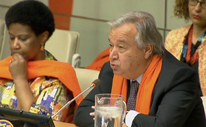 เลขาธิการ UN เรียกร้องยุติการล่วงละเมิดทางเพศสตรี