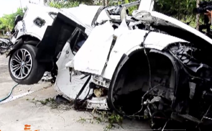 BMW แจงรถน้องอิน ชนข้าง ถุงลมหน้าไม่ทำงาน