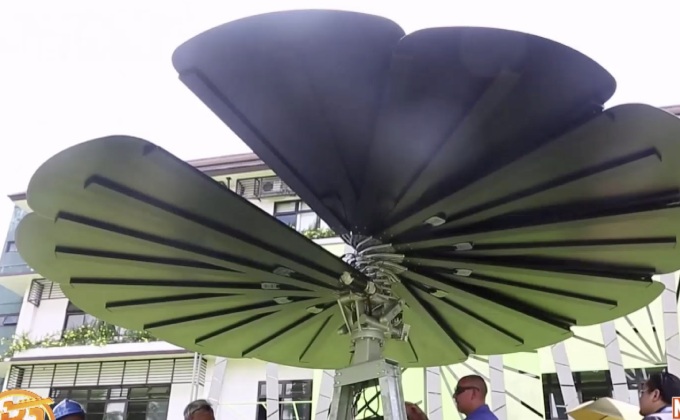 “ดอกไม้อัจฉริยะ” สุดยอดโซลาร์เซลล์ บุกตลาดฟิลิปปินส์