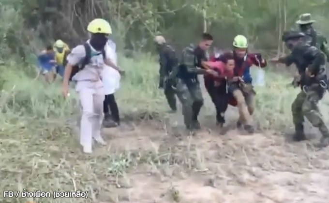 ปฏิบัติการช่วยชีวิตผู้หลงป่าสำเร็จ ทุกคนปลอดภัย